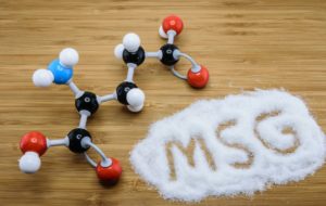 MSG powder on a table