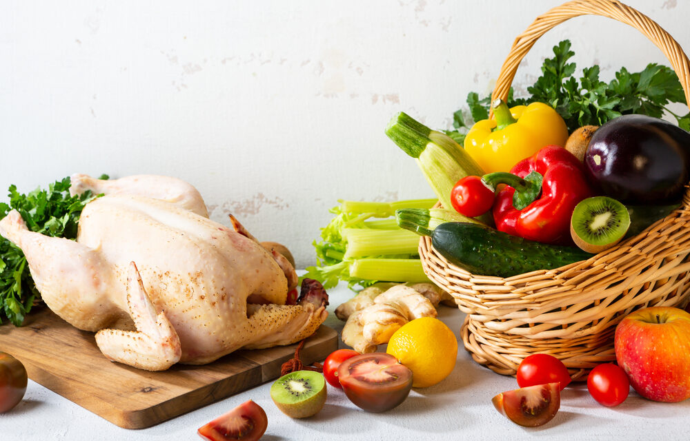 Crohn’s Friendly Marinated Chicken with Vegetables