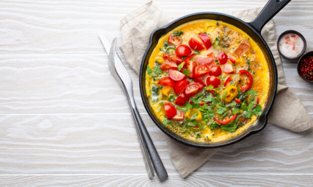 Paleo Spinach-Tomato Fritata