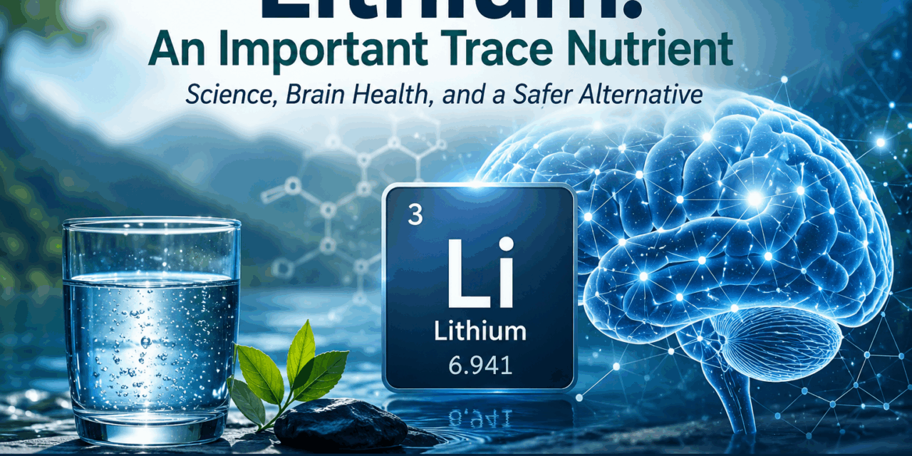 Lithium: The Missing Trace Nutrient?