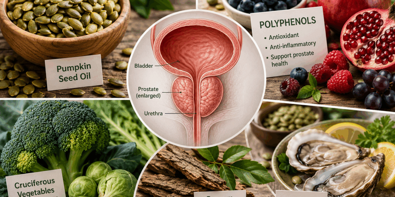 Natural Approaches to Benign Prostatic Hyperplasia (BPH): A Review of Nutrients and Phytochemicals
