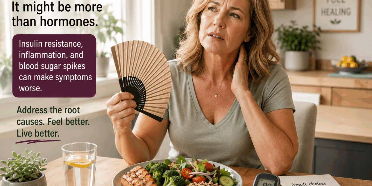 Could Insulin Resistance Be Making Your Menopause Symptoms Worse?