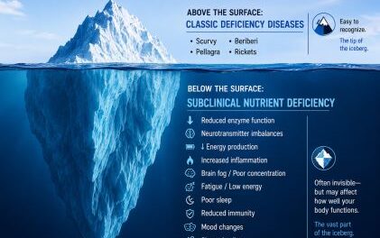 Vitamin Deficiency Is Like an Iceberg